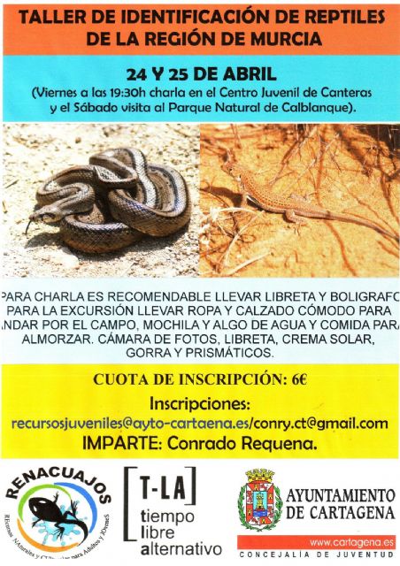 El TLA enseña cómo identificar a los reptiles de la Región - 1, Foto 1