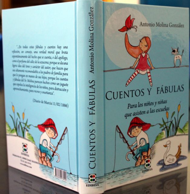 CUENTOS Y FÁBULAS, PARA LOS NIÑOS Y NIÑAS QUE ASISTEN A LAS ESCUELAS, libro sobre la obra de Antonio Molina, adaptado por Ángel Cano e ilustrado por la alcantarillera, Rosa María Martínez Hurtado - 2, Foto 2