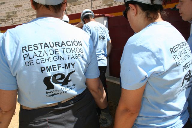 La segunda fase de la remodelación de la Plaza de Toros comienza con 21 trabajadores gracias al SEF - 4, Foto 4
