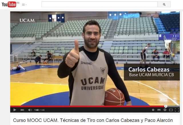Carlos Cabezas, protagonista de la nueva hornada de cursos MOOC de la UCAM - 1, Foto 1