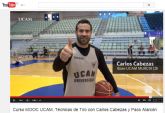 Carlos Cabezas, protagonista de la nueva hornada de cursos MOOC de la UCAM