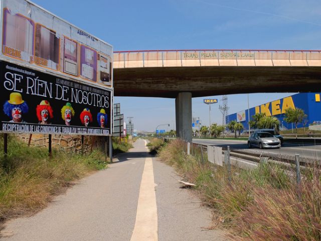 Inicio de la campaña ´Se ríen de nosotros´ en medios de publicidad exterior - 1, Foto 1