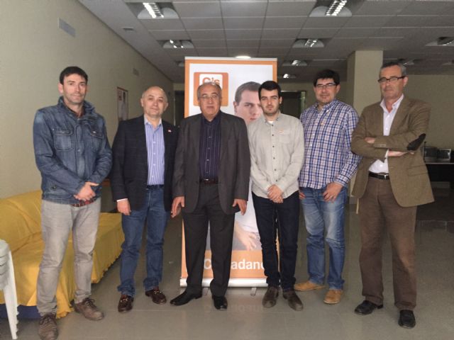 Ciudadanos Lorca se reúne con D. Miguel Padilla Campoy, Presidente de COAG - 2, Foto 2