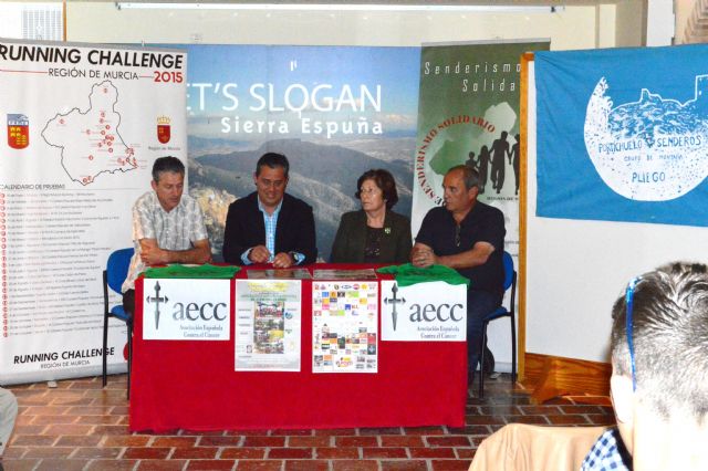 Presentada la II Ruta y Carrera por Montaña Benéfica contra el Cáncer de Pliego - 3, Foto 3