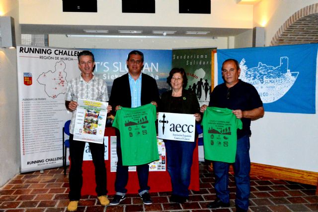 Presentada la II Ruta y Carrera por Montaña Benéfica contra el Cáncer de Pliego - 4, Foto 4