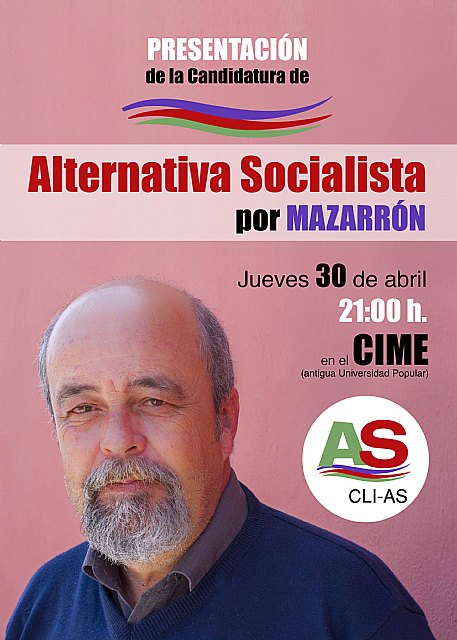 Paco Garca presenta la candidatura Alternativa Socialista por Mazarrn, Foto 2