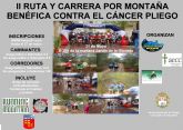 Presentada la II Ruta y Carrera por Montaña Benfica contra el Cncer de Pliego