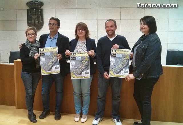 La XIX Subida a La Santa de Totana se celebrará el 17 de mayo a beneficio de las asociaciones AELIP y D´Genes - 1, Foto 1