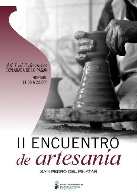 La explanada acoge el II Encuentro de Artesanía de San Pedro del Pinatar del 1 al 3 de mayo - 1, Foto 1