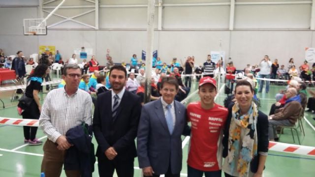 El Alcalde de Lorca y Juanfran Guevara inauguran el II encuentro Atletas Senior con la participación de 200 mayores - 1, Foto 1