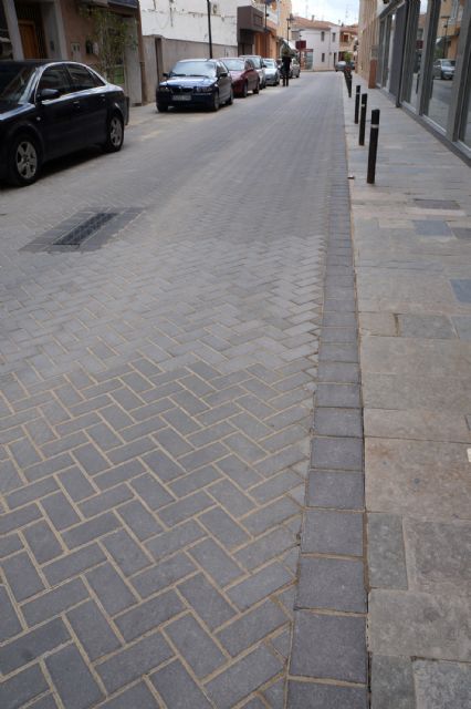 Concluyen en Ceutí el pavimentado de diversas calles peatonales de su centro urbano - 2, Foto 2