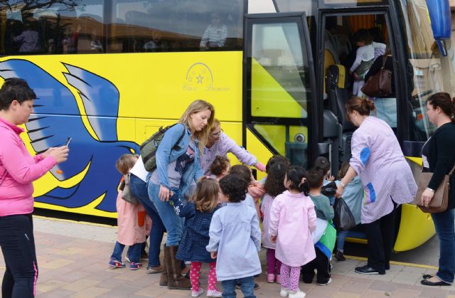 Los niños de la Escuela Infantil Reina Sofía de Alguazas visitaron la Biblioteca Municipal - 3, Foto 3