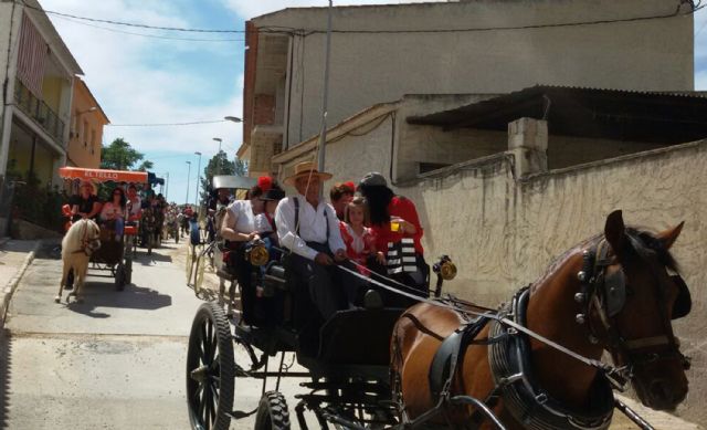 El patrón de la pedanía de Los Torraos de Ceutí salió un año más en romería - 2, Foto 2