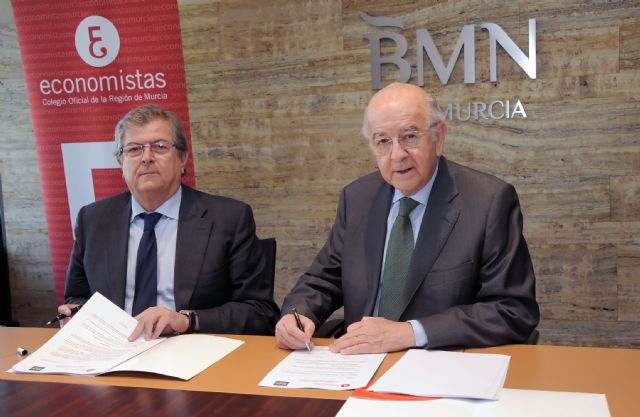 El Colegio de Economistas y BMN-CajaMurcia acuerdan una oferta financiera en condiciones preferentes para los colegiados - 1, Foto 1