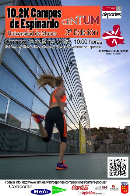 Últimos días para inscribirte en la III 10.2K CENTUM Campus de Espinardo - 1, Foto 1