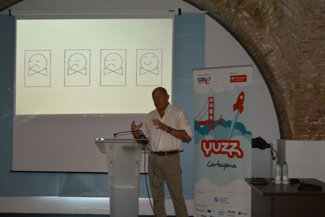 El experto en financiación de empresas emergentes Miguel Huguet ha impartido una conferencia en la Universidad Politécnica de Cartagena - 1, Foto 1