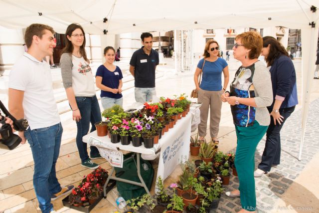 La Escuela de Agrónomos de la UPCT celebra la Semana de la Flor - 1, Foto 1