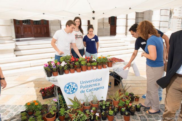 La Escuela de Agrónomos de la UPCT celebra la Semana de la Flor - 5, Foto 5