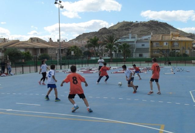 El equipo de Multideporte Benjamín del Colegio Santa Eulalia se clasifica para los cuartos de final de la fase regional de Deporte Escolar, Foto 5