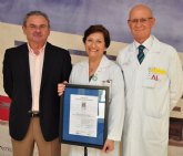 El Servicio de Farmacia del rea de Salud I Murcia-Oeste logra la certificacin de la norma UNE-EN-ISO 9001:2008