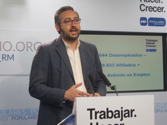 Víctor Martínez: Nos comprometimos a poner España y la Región de Murcia a trabajar y lo estamos cumpliendo - 1, Foto 1