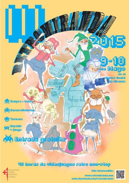 Llega por tercera vez el Retro Miranda-Maratón de Videojuegos - 1, Foto 1