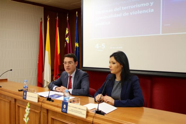 José Gabriel Ruiz resalta el avance en el reconocimiento a las víctimas del terrorismo de la Región de Murcia - 1, Foto 1