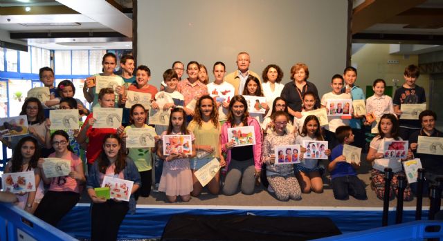 La Asociación Lactancia y Crianza Feliz de Águilas premia a los ganadores del concurso escolar de plastilina y expone los trabajos - 2, Foto 2