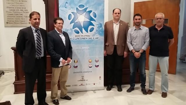 El Alcalde de Lorca presenta la Continental Cup 2015 de Voley Playa - 1, Foto 1