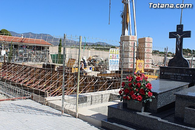 Se ampla la zona nueva del Cementerio Municipal 