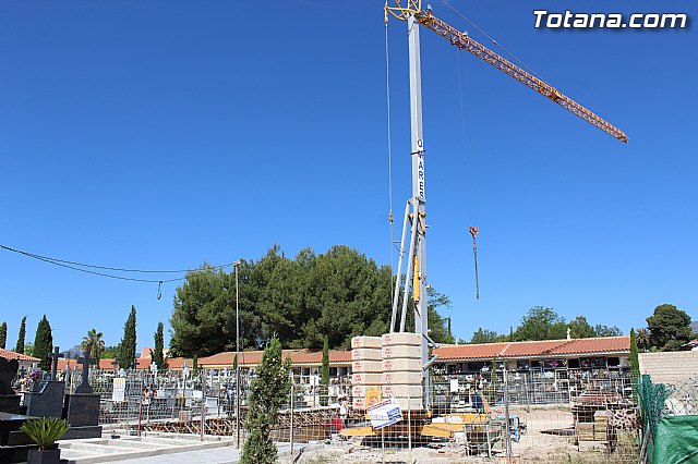 Se ampla la zona nueva del Cementerio Municipal 