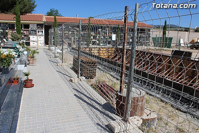 Se ampla la zona nueva del Cementerio Municipal 