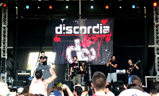 El grupo totanero Discordia actuó en el XX Festival 