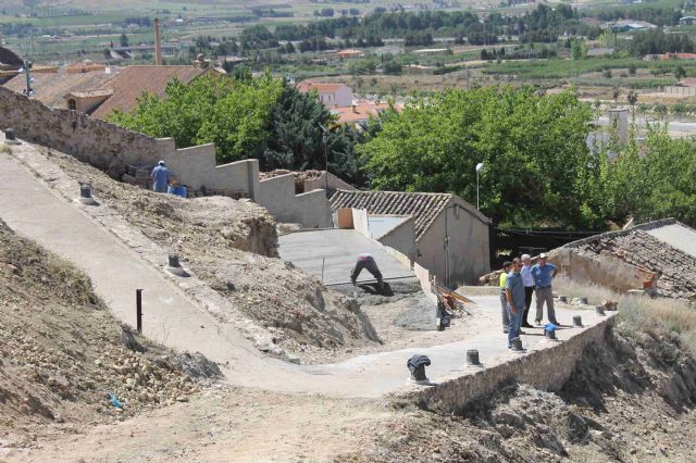 Comienzan las obras de uno de los proyectos más destacados del Enfoque leader, la adecuación del Camino del Subidor al Castillo - 2, Foto 2