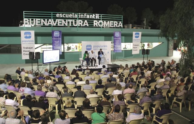 El PP de Puerto Lumbreras arranca la campaña electoral con Valcárcel - 1, Foto 1