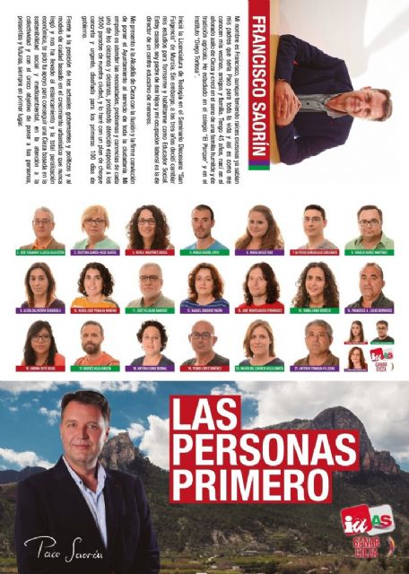 IU-Verdes/Ganar Cieza hace una llamada, por primera vez, al voto útil de los ciezanos - 2, Foto 2