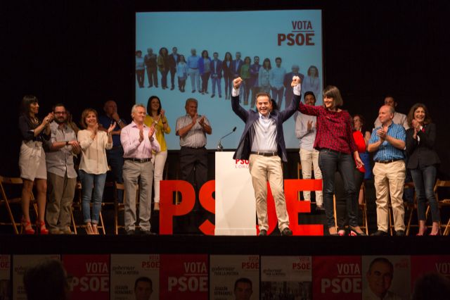 El candidato por el PSOE y actual alcalde presenta su candidatura para el Ayuntamiento de Lorquí - 2, Foto 2
