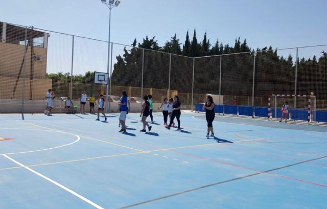 Ya en funcionamiento la nueva pista polideportiva de Alguazas - 1, Foto 1