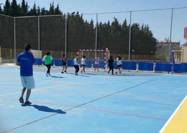 Ya en funcionamiento la nueva pista polideportiva de Alguazas - 3, Foto 3