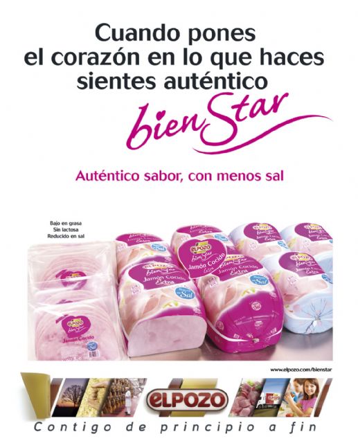 ElPozo lanza una nueva campaña de comunicacin para su gama BienStar, Foto 1