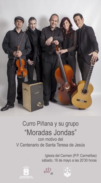 El cantaor Curro Piñana interpreta este sábado versos de Santa Teresa a ritmo del flamenco - 1, Foto 1