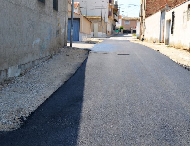 El Ayuntamiento de Alguazas acomete el asfaltado de calles en todo el municipio - 3, Foto 3