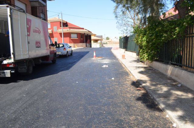 El Ayuntamiento de Alguazas acomete el asfaltado de calles en todo el municipio - 5, Foto 5