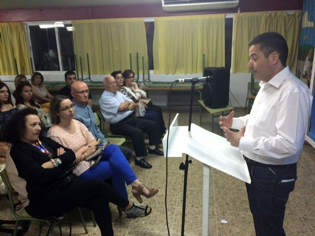 Coronado ofrece su segundo mitin de la campaña electoral en el colegio Cervantes - 5, Foto 5