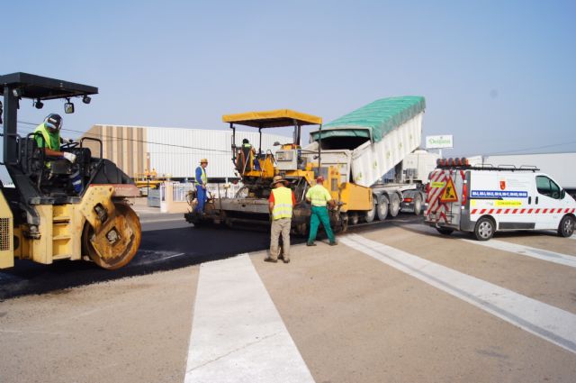 Se acondiciona la carretera RM-609, desde el enlace de la autovía  A-7 hasta la rotonda de La Turra, con el arreglo de la calzada y la nueva señalización, Foto 6