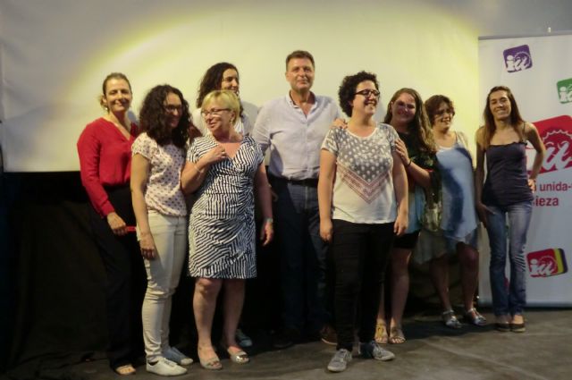 Las mujeres protagonizan el primer mitin de campaña de IU-Verdes/Ganar Cieza - 1, Foto 1