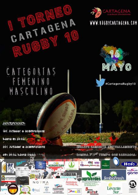 El I Torneo Rugby 10 traerá a Cartagena a jugadores de todo el país - 1, Foto 1