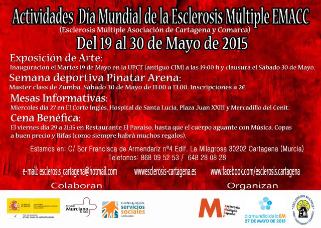 Cartagena celebra la Campaña de Sensibilización Social contra la Esclerosis Múltiple - 1, Foto 1