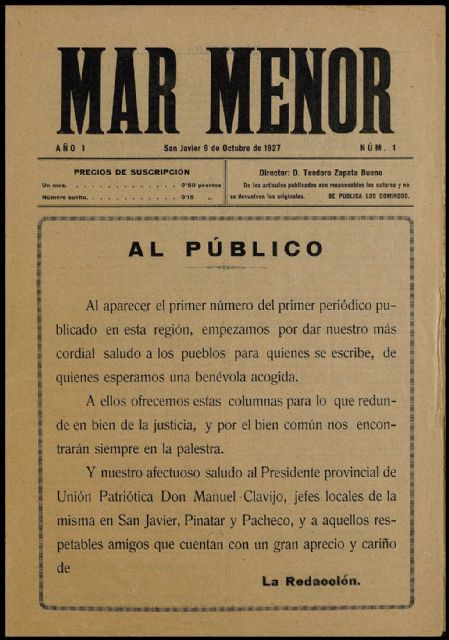 San Javier digitaliza a través del proyecto Carmesí los ejemplares de 3 revistas locales de los años 20 y 30 custodiadas en el archivo municipal - 4, Foto 4