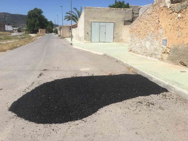 Cabrera (UPyD) denuncia el parcheo de calles en pedanías en víspera de las elecciones municipales - 2, Foto 2
